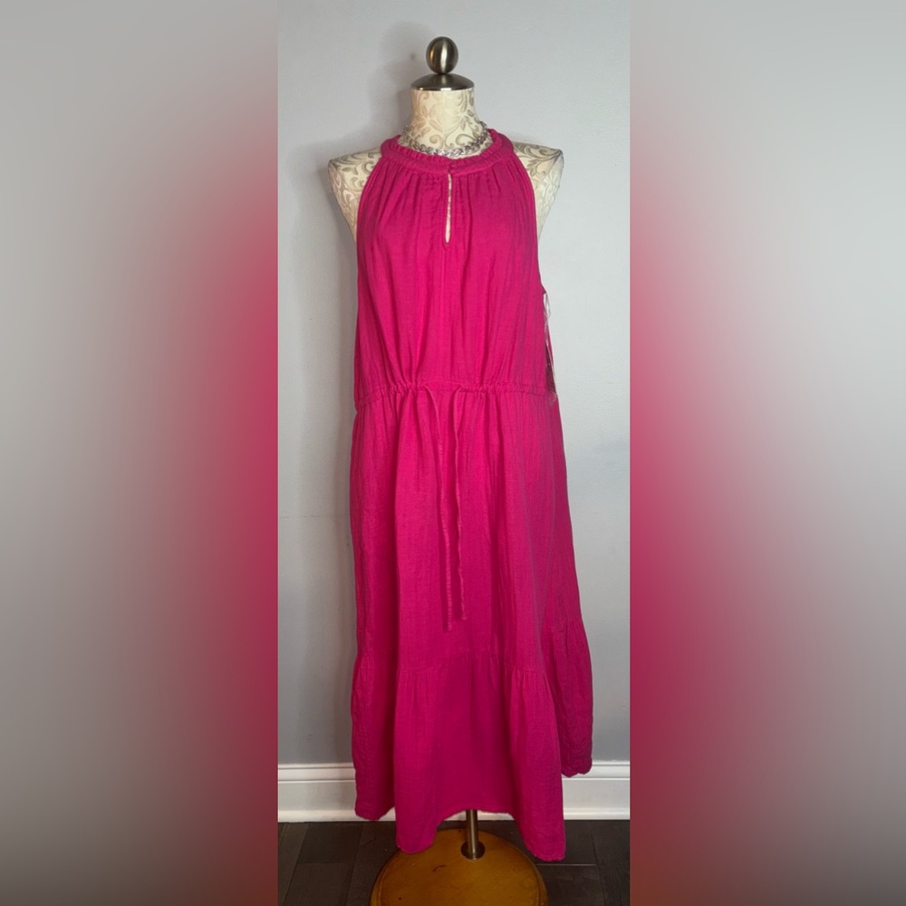 🆕 Time and Tru Midi Dress 100% Cotton Size XXXL-    #L